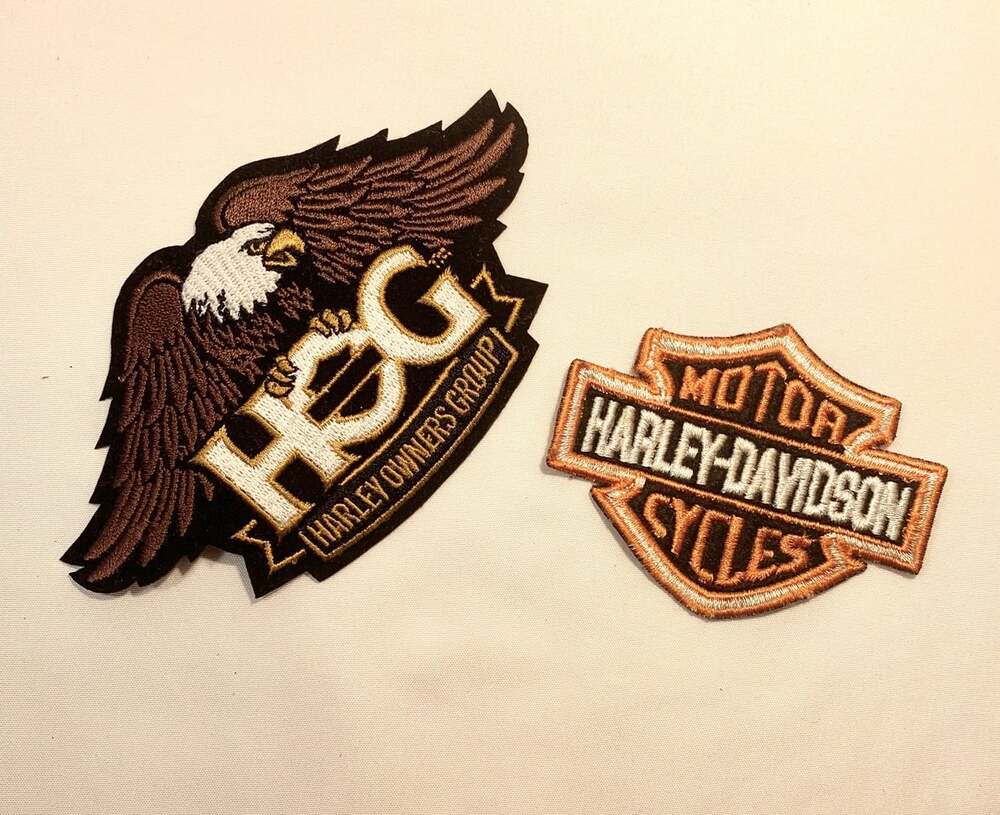 Harley Davidson Patches two